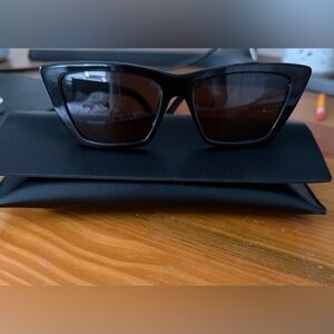 SAINT LAURENT
Mica Fashion Icons Cat Eye Sunglasses, 55mm